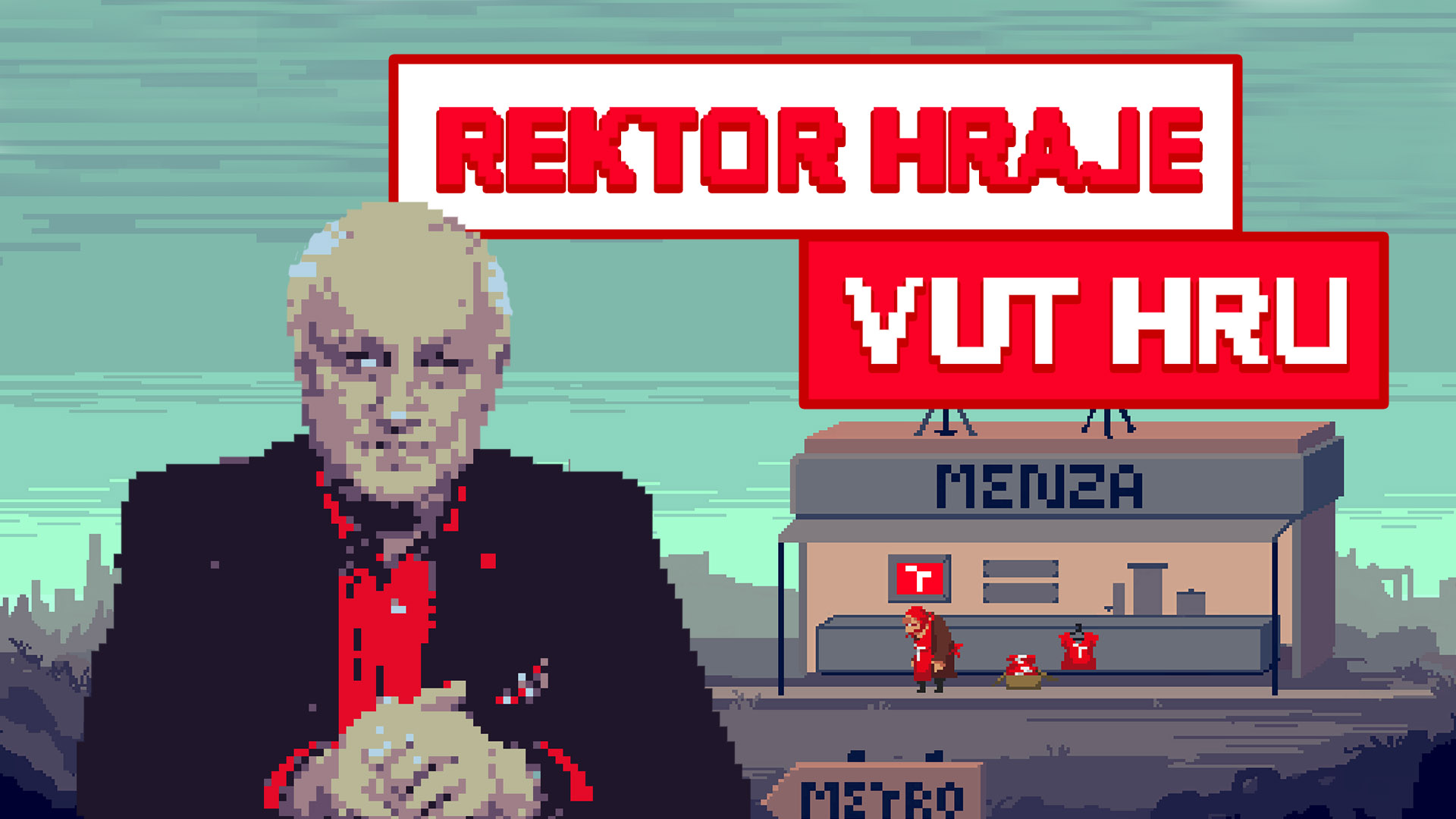 Video rektor hraje hru